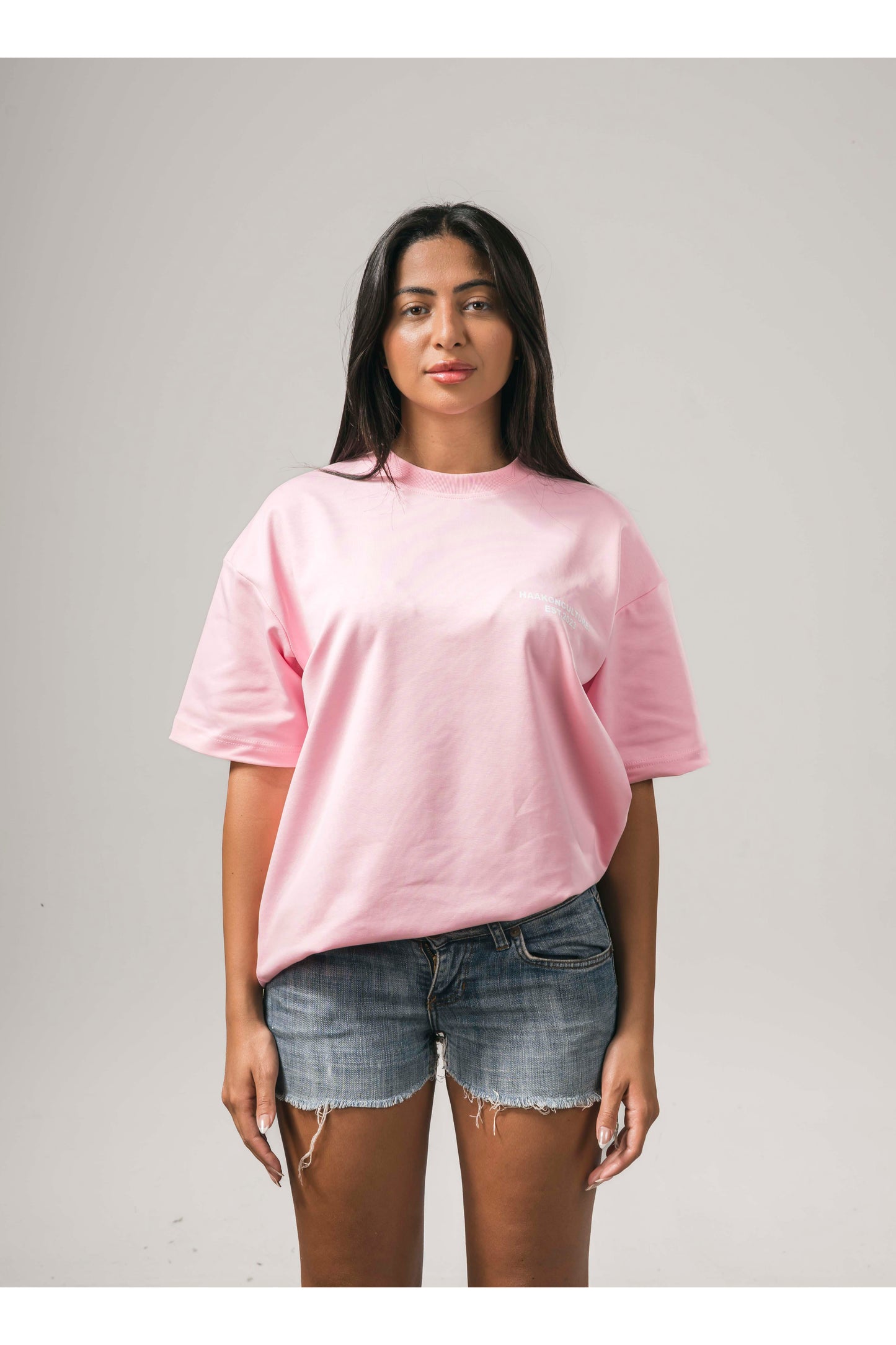 "BASIC"PINK TEE