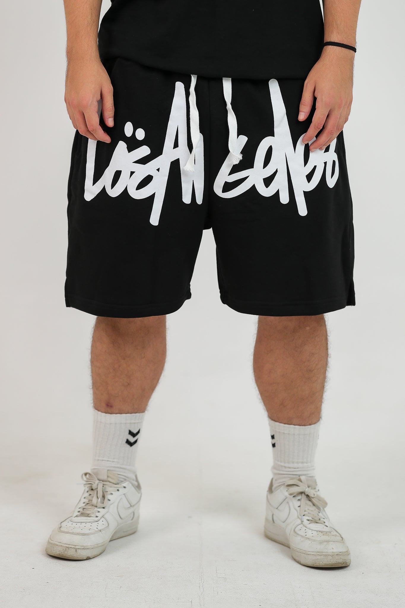 LOS ANGELES BLACK SHORTS
