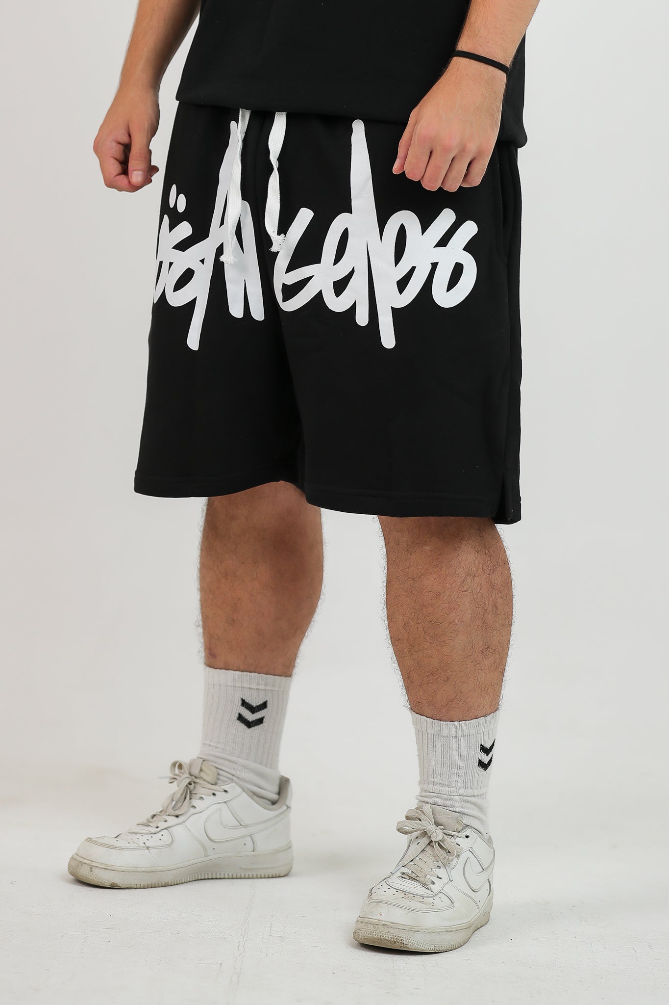 LOS ANGELES BLACK SHORTS