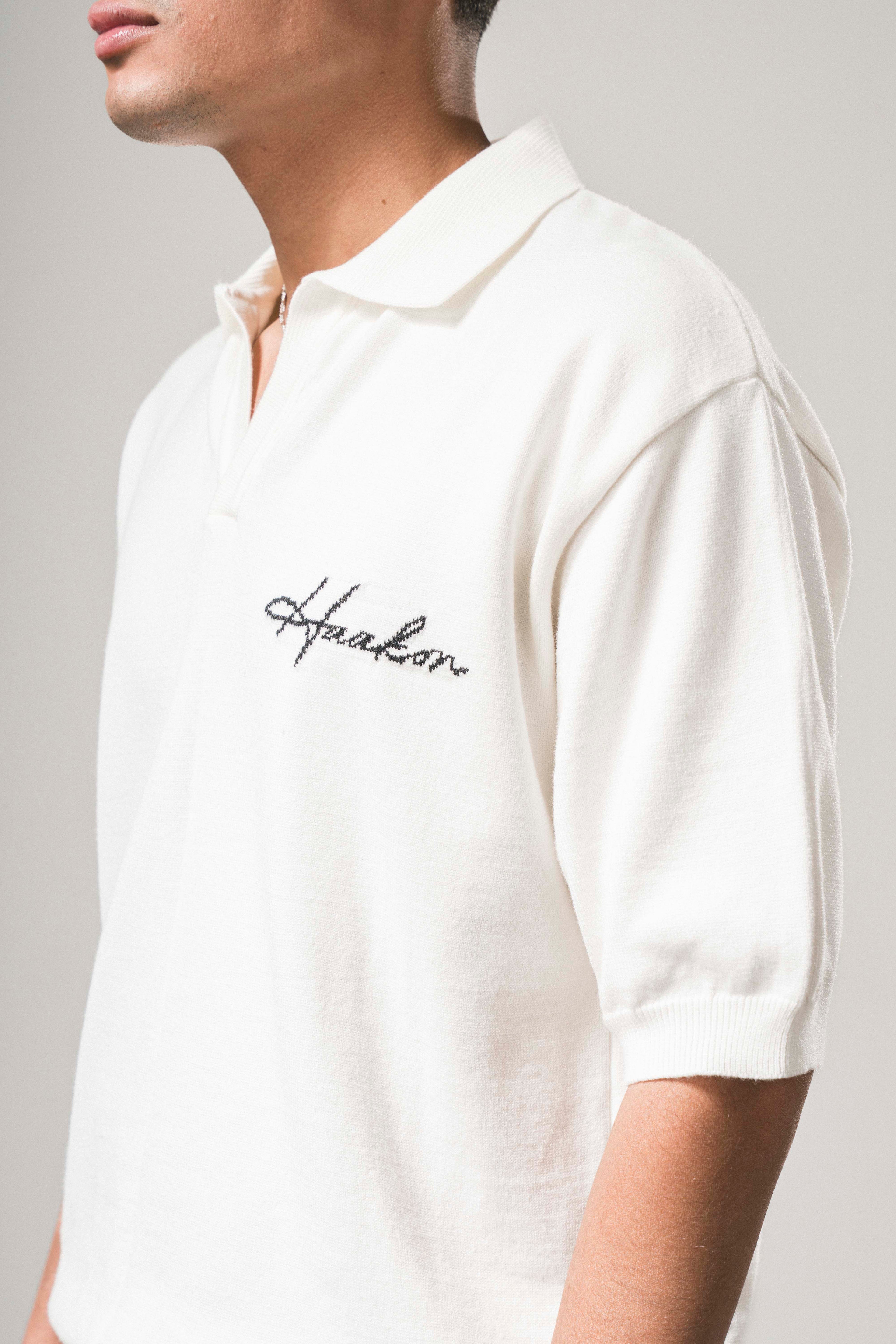 KNITTED POLO SHIRT