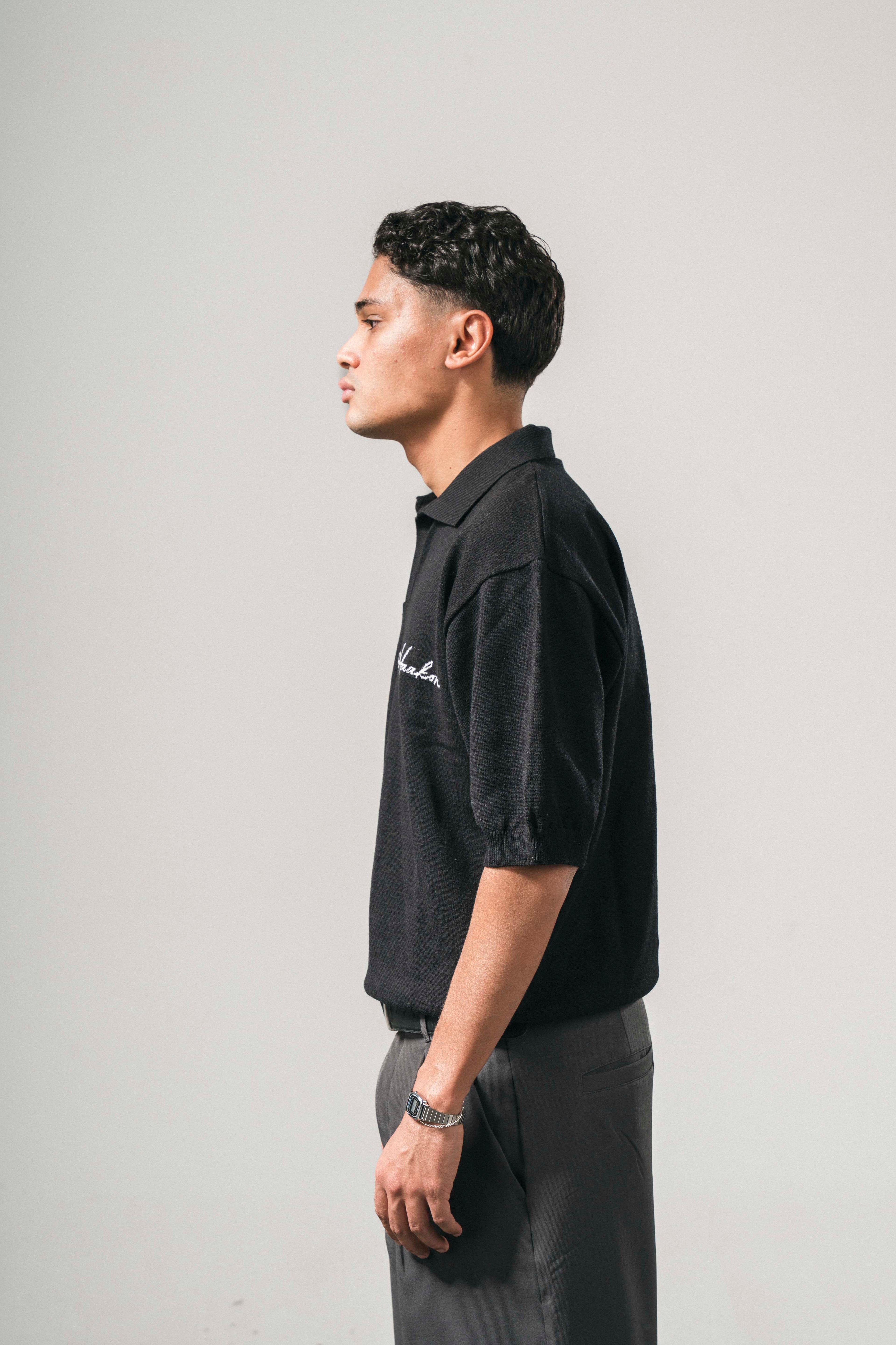 KNITTED POLO SHIRT