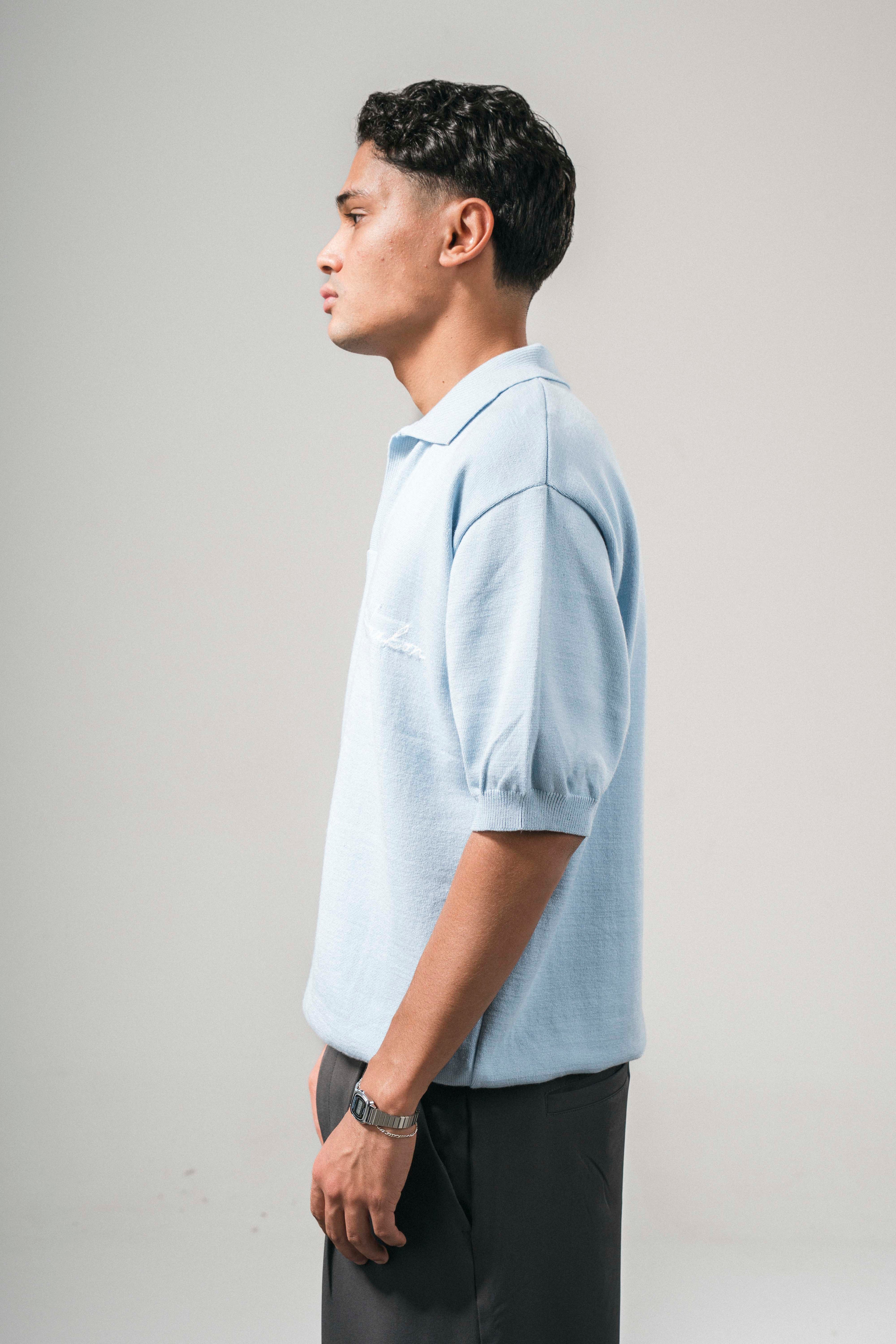 KNITTED POLO SHIRT