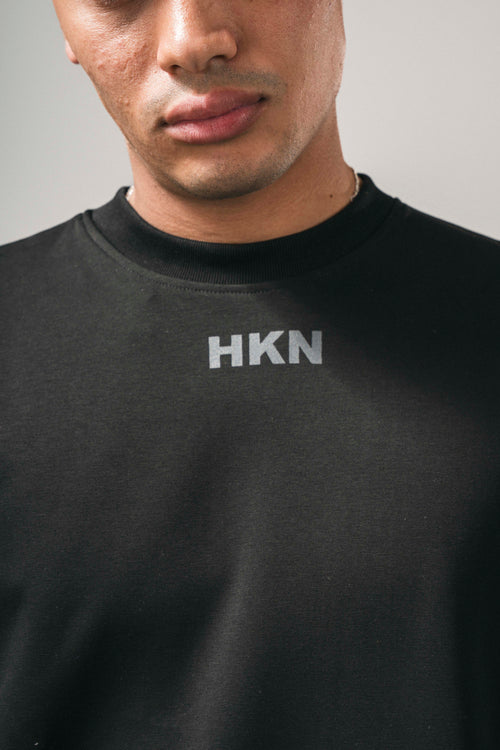 "CRUCIBLE" BLACK TEE