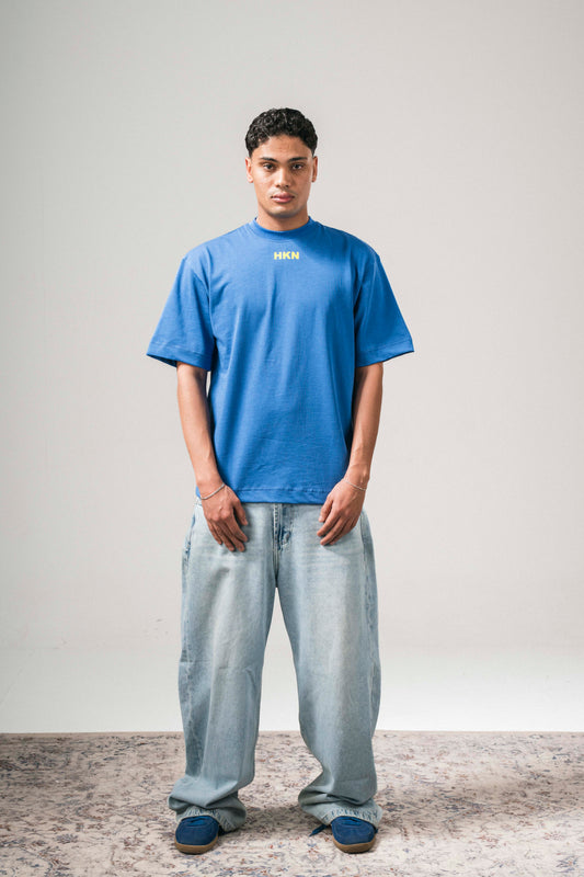 "THE CRUCIBLE"BLUE TEE