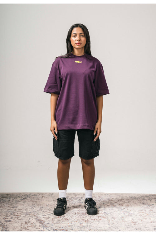 "CRUCIBLE" PURPLE TEE