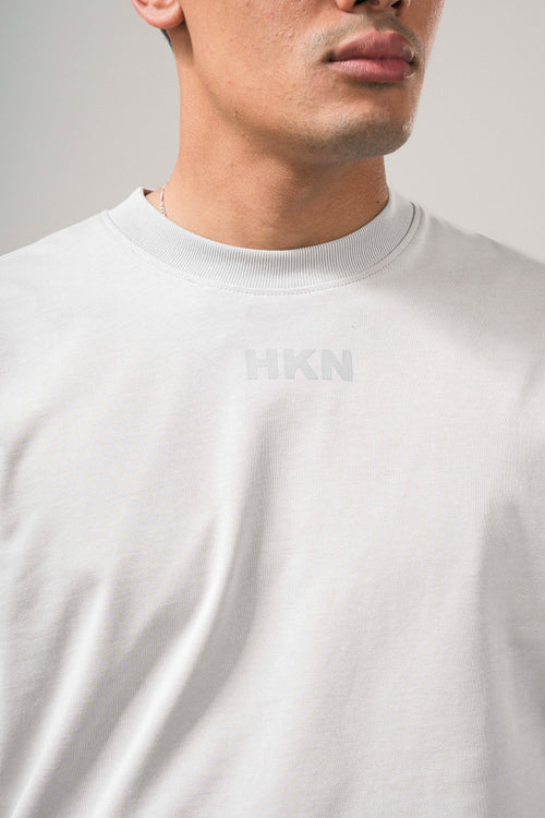 "CRUCIBLE" SILVER TEE