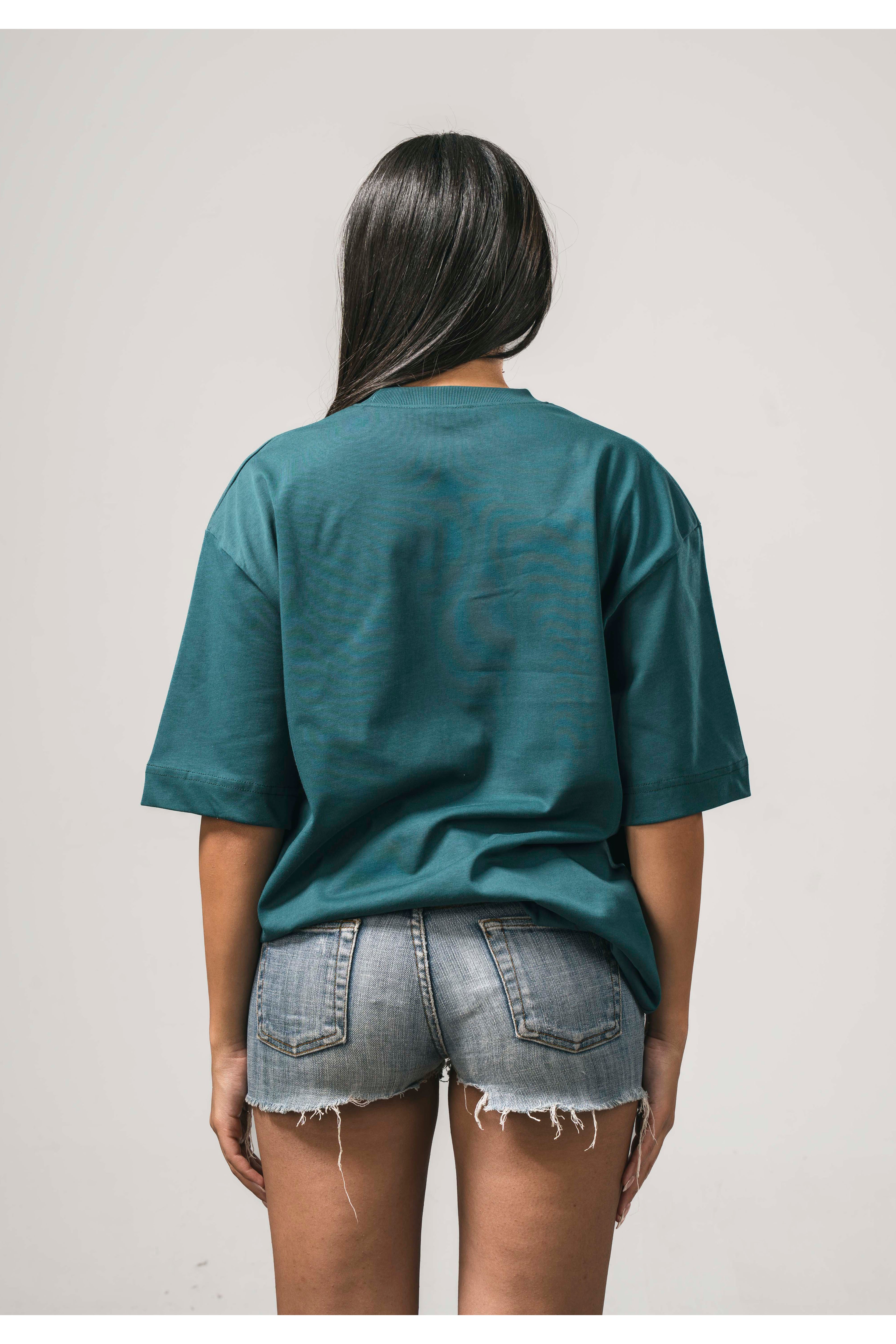 "BASIC"OLIVE TEE