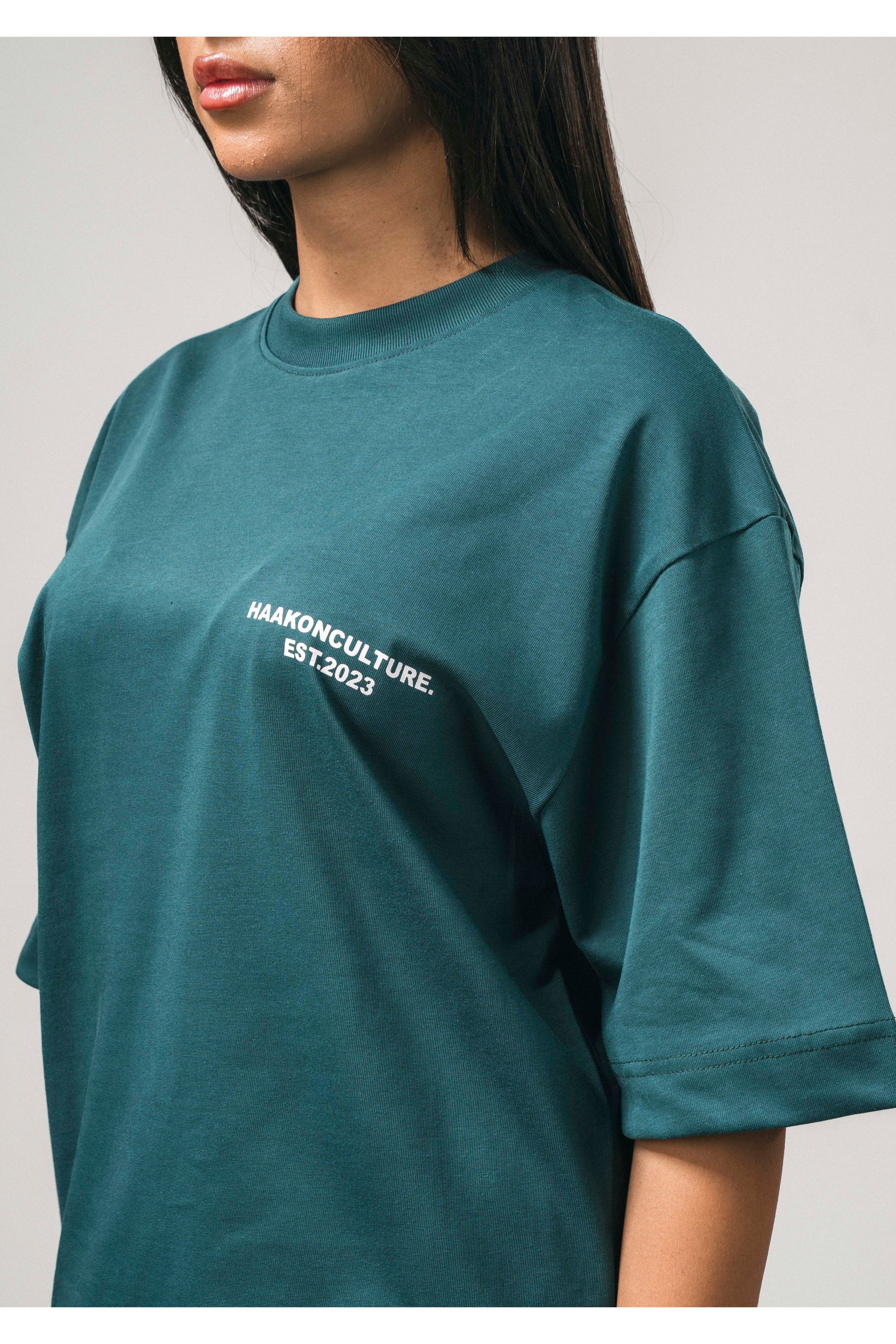 "BASIC"OLIVE TEE