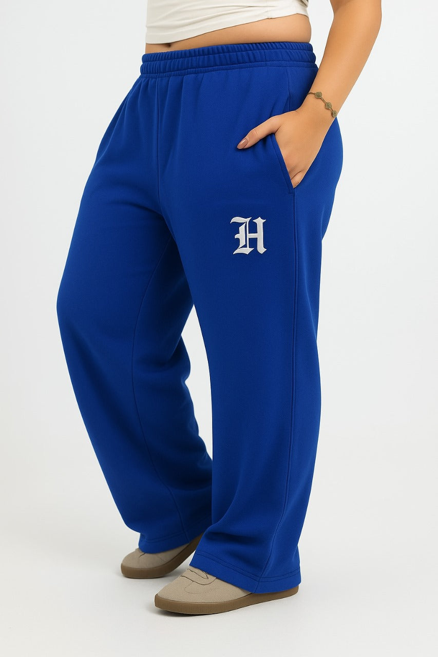 ROYAL BLUE GOTHIC SWEATPANTS